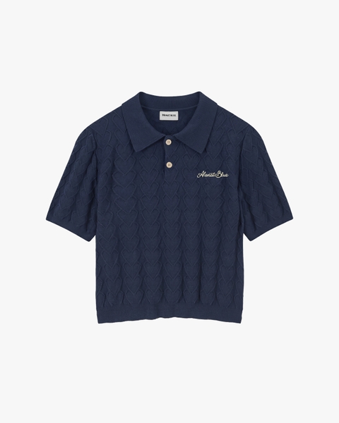 Áo Len Polo Knit Heart