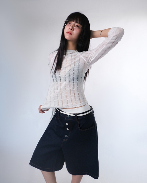 Áo Lace Longsleeves Top