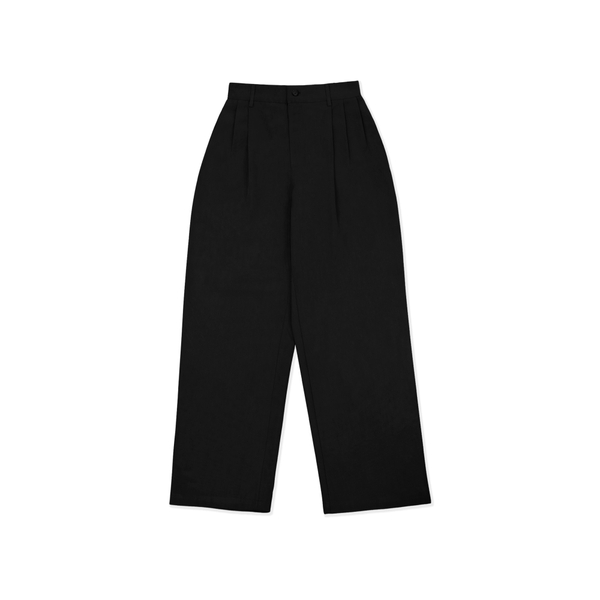Widen kaki pants - Quần kaki ống rộng xếp ly