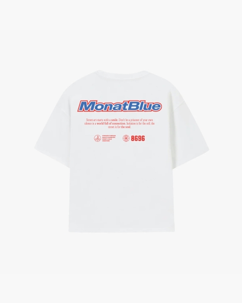 Áo thun Monat blue 8696