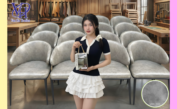 Feedback thực tế từ xưởng ghế sự kiện - Mã da VRL 705 đang được ưu tiên lựa chọn