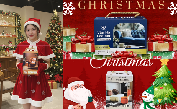 Giáng sinh đến gần - Điểm mặt 4 mã da bọc sofa hot nhất tại Vân Hà Tradico