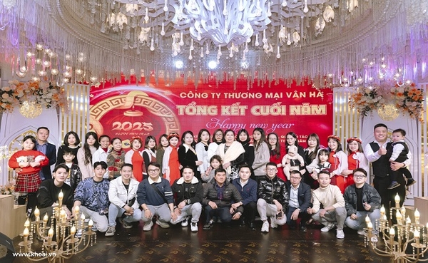 Lễ “Tổng Kết Tất Niên Cuối Năm Giáp Thìn 2024” và “Chào Xuân Ất Tỵ 2025” cùng Công ty Thương Mại Vân Hà