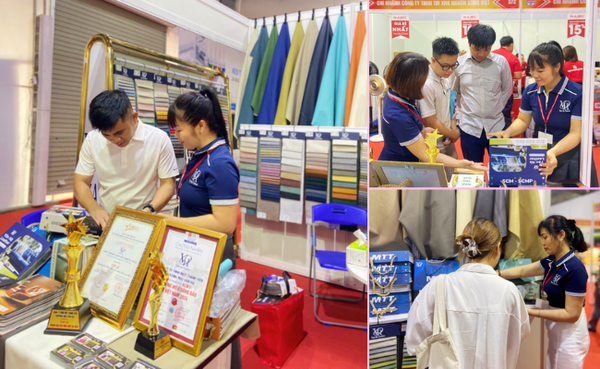 Cập nhật tình hình gian hàng Vân Hà tại Vietbuild 2025: Quá là tấp nập