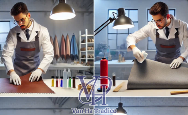 Hướng dẫn kiểm tra và Test mã da sofa trước khi bọc ghế | Da Vân Hà