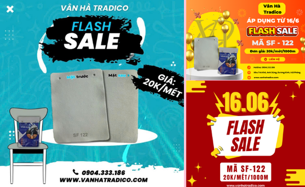 Đại tiệc Sale da bọc ghế sự kiện mã SF-122 | Chỉ có tại Vân Hà Tradico