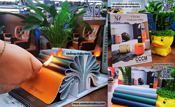 Da Chống Cháy Chống Mực mã CCCM – Lựa Chọn An Toàn Và Bền Đẹp Từ Vân Hà Tradico.