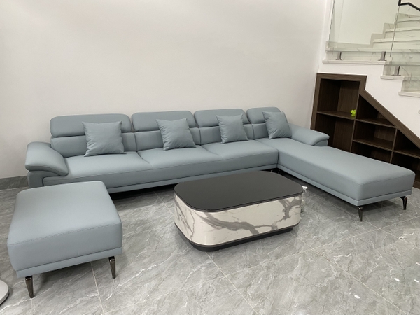 Ghế sofa hiện đại mã SCM màu ghi