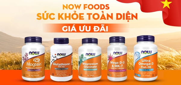 Now Foods</br>Sản phẩm sức khỏe