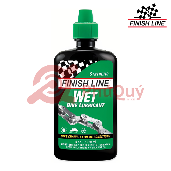 Dầu sên ướt xe đạp Finish Line Wet Lube 120ml (VAT)