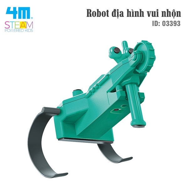 Đồ chơi (Giáo Dục STEM, Độ tuổi 5 ) Robot địa hình vui nhộn - 4M (Đồ chơi Khoa học, Lắp ráp)