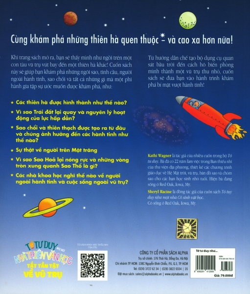 Sách Tớ Tư Duy Như Một Nhà Thiên Văn Học - Tất Tần Tật Về Vũ Trụ