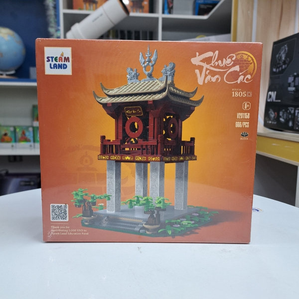 Steamland-V201158 Lắp ráp mô hình Khuê Văn Các - Việt Nam