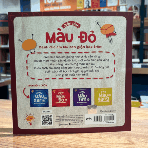 Sách - Bộ Cầu Vòng Cảm Xúc (4 Cuốn)
