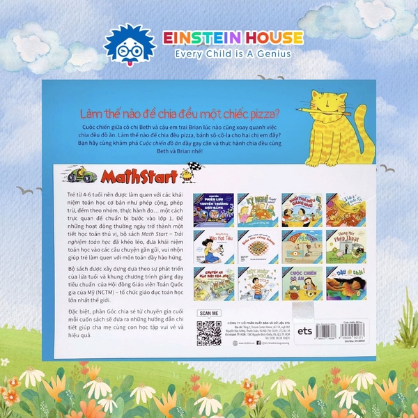Sách Mathstart Trải Nghiệm Toán Học: Cuộc Chiến Đồ Ăn