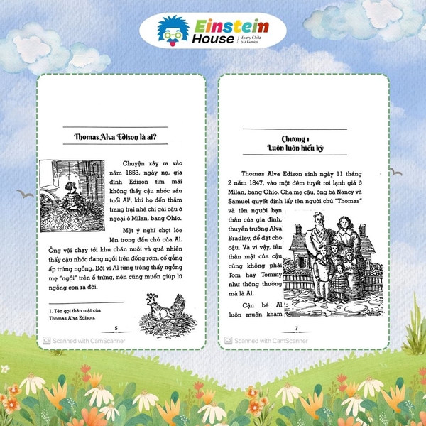 Bộ sách chân dung - Thomas Alva Edison là ai? 59k
