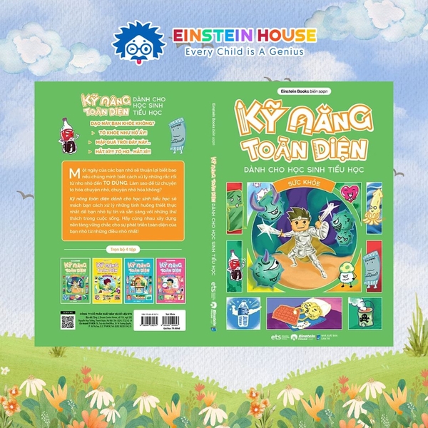 Sách Kỹ Năng Toàn Diện Dành Cho Học Sinh Tiểu Học: Sức Khỏe