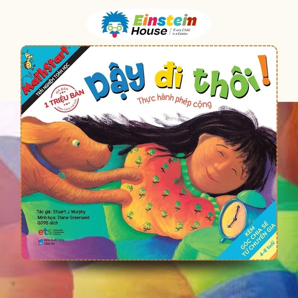 Sách Mathstart trải nghiệm toán học: Dậy đi thôi!