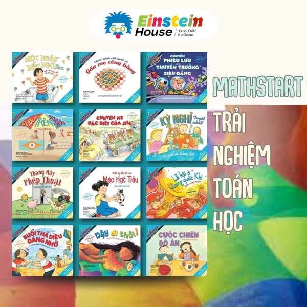 Sách Mathstart trải nghiệm toán học: Dậy đi thôi!