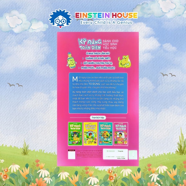 Sách Kỹ Năng Toàn Diện Cho Học Sinh Tiểu Học: Trong Nhà