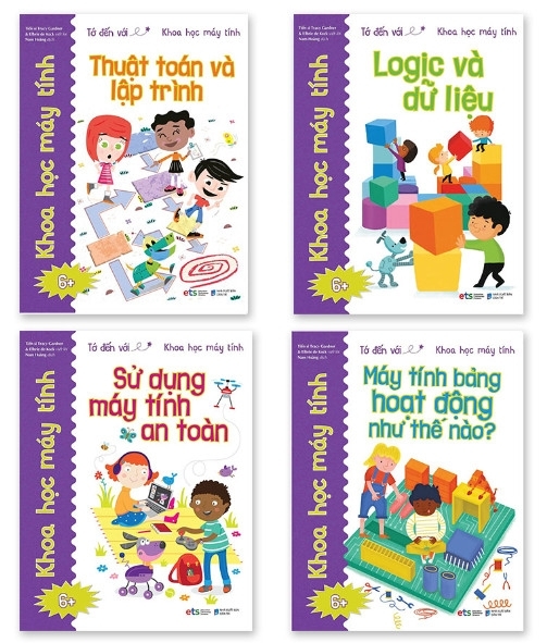Sách - Combo Tớ Đến Với Khoa Học Máy Tính (Bộ 4 Cuốn)