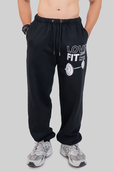 Quần Joggers Thể Thao Love & Fit - Đen