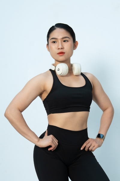 Áo Bra Thể Thao Tập Gym Có Mút Ngực Dáng Racerback - The Noir