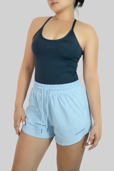 Áo Tank Top Shelf Bra ANYWEAR - Xanh Than
