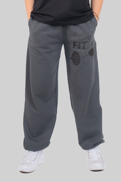 Quần Joggers Thể Thao Love & Fit - Xám