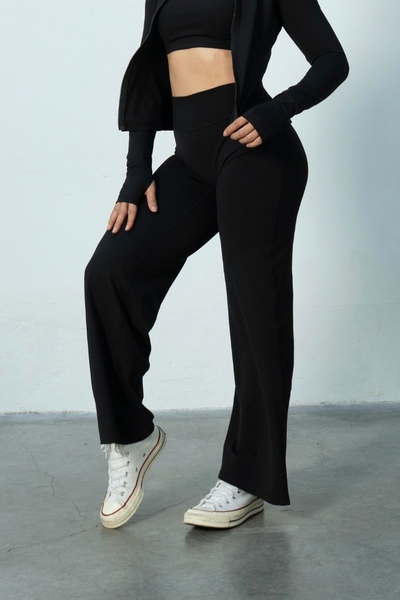 Quần Tập Gym Thể Thao Dài Ống Rộng - The Noir