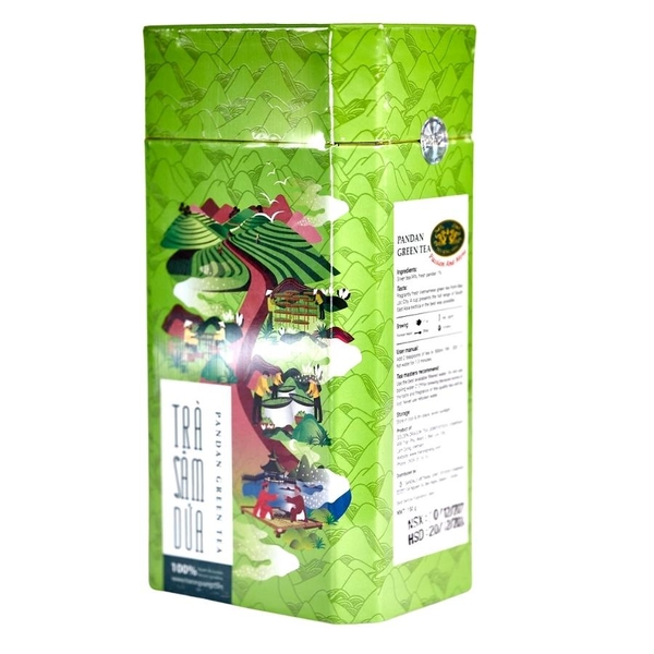 TRÀ XANH SÂM DỨA