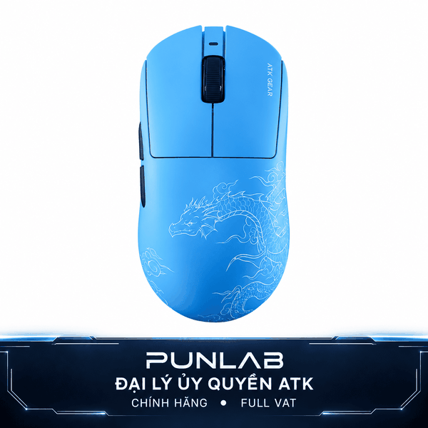 Chuột ATK A9 / A9 SE Starflash | Siêu Nhẹ 53g - PAW3395 - Chính Hãng
