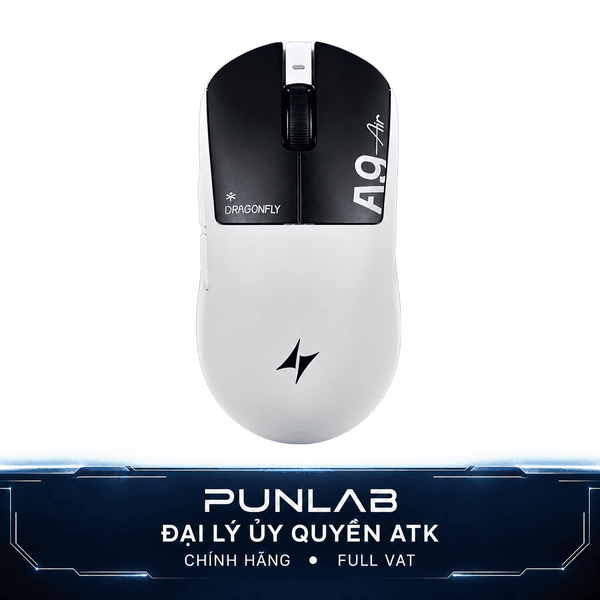 Chuột ATK A9 / A9 SE Starflash | Siêu Nhẹ 53g - PAW3395 - Chính Hãng