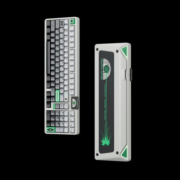 KEYVERSE INFI100 – Bàn Phím Cơ Infi 100 Nhôm CNC 6063 Mạch Xuôi 3 Mode RGB