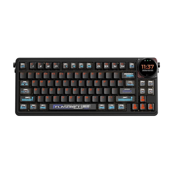Keychron Z1 Max 3 Mode – Bàn Phím Cơ Nhôm CNC RGB, Màn Hình Thông Minh