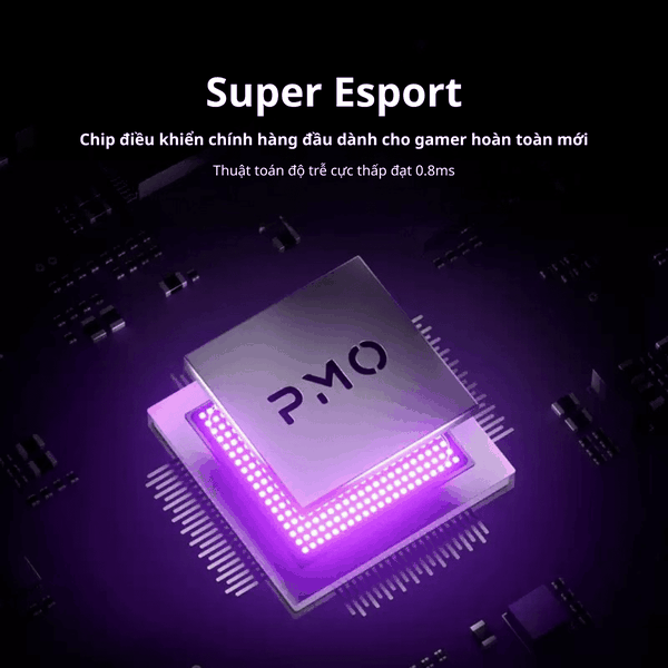 Bàn Phím Cơ PMO P75 Layout 75% | Gasket Mount | Núm Xoay & Màn Hình LED | Pin 10000mAh | 3 Chế Độ Kết Nối