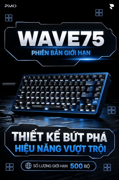 PMO WAVE 75 Storm Blue Limited Edition
