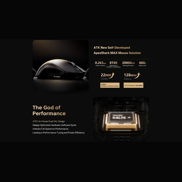 Chuột ATK A9 / A9 SE Starflash | Siêu Nhẹ 53g - PAW3395 - Chính Hãng