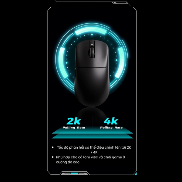Chuột Gaming VXE R1 SE+ / R1 Pro / Pro Max | PAW3395 - 48g - Chính Hãng