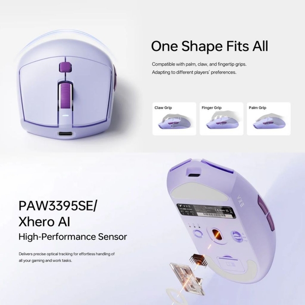 Chuột Không Dây VXE Dragonfly V3 - Hiệu Năng 