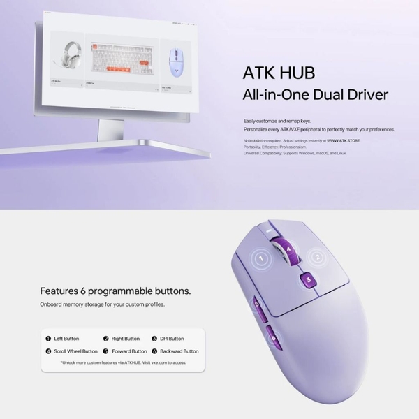 Chuột Không Dây VXE Dragonfly V3 - Hiệu Năng 