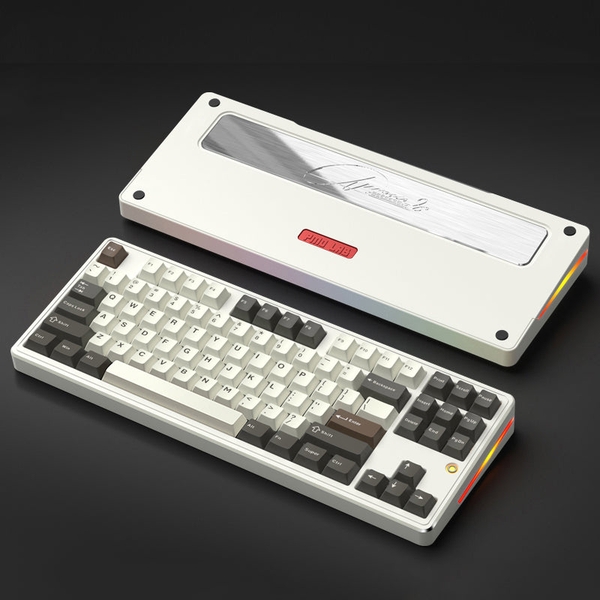 Bàn phím cơ PMO Aurora 80 – Nhôm CNC, 3 Chế Độ, Gasket Mount, Hotswap, RGB Aurora