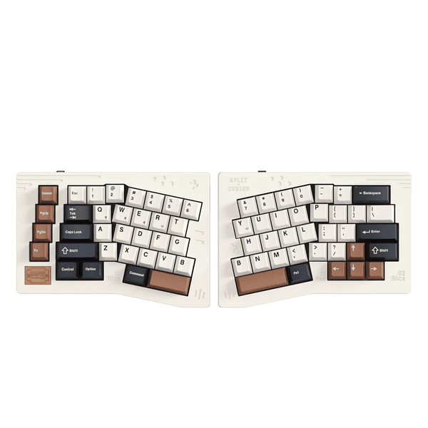 Keychron Z11 Ultra 8K - Bàn Phím Cơ Alice Tách Đôi CNC Nhôm Nguyên Khối | 3 Chế Độ Kết Nối | Wireless 8K Polling Rate
