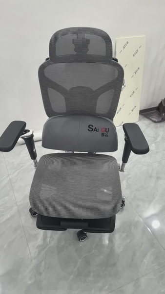 [PRE ORDER] Ghế Công Thái Học  Saigu L6  | L8 – Khung Hợp Kim Nhôm Hàng Không, Tay Vịn 720°, Lưới Cloud Kháng Khuẩn, Có Gác Chân