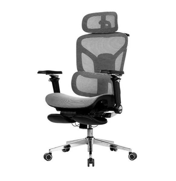 [PRE ORDER] Ghế Công Thái Học  Saigu L6  | L8 – Khung Hợp Kim Nhôm Hàng Không, Tay Vịn 720°, Lưới Cloud Kháng Khuẩn, Có Gác Chân