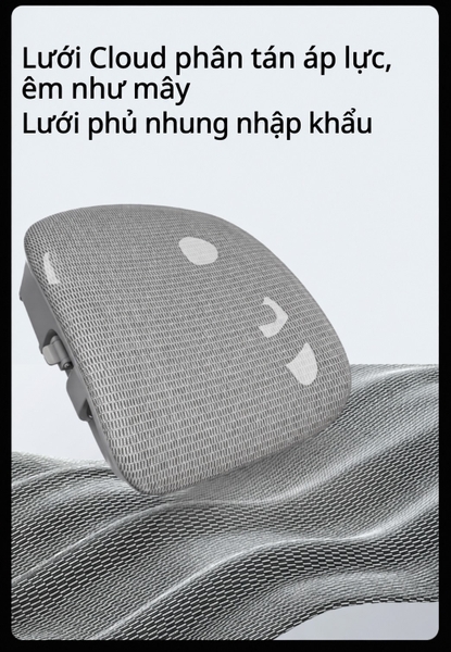 Ghế công thái học SAIGU Titan A-MAX – Massage và chườm ấm, tay vịn 10D