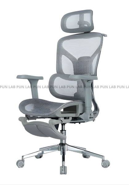 Ghế Công Thái Học SG-Aries 2000 - Khung Nhôm, Piston Class 4