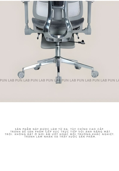 Ghế Công Thái Học SG-Aries 2000 - Khung Nhôm, Piston Class 4