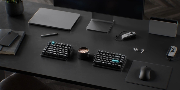 Keychron Q11 Ultra 8K – Bàn phím cơ tách đôi không dây 8K