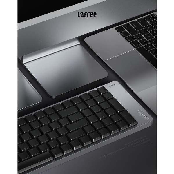 Bàn Phím Cơ Lofree Flow 2 Aluminium Gray – Đỉnh Cao Gõ Phím Mượt, Thông Minh & Tinh Tế
